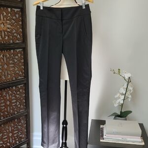 New Satin Long Black Women's Pants. Size 8.